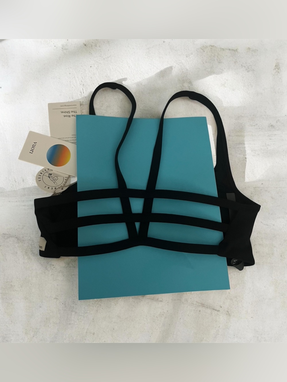 Vuori Yosemite Bra black NWT small